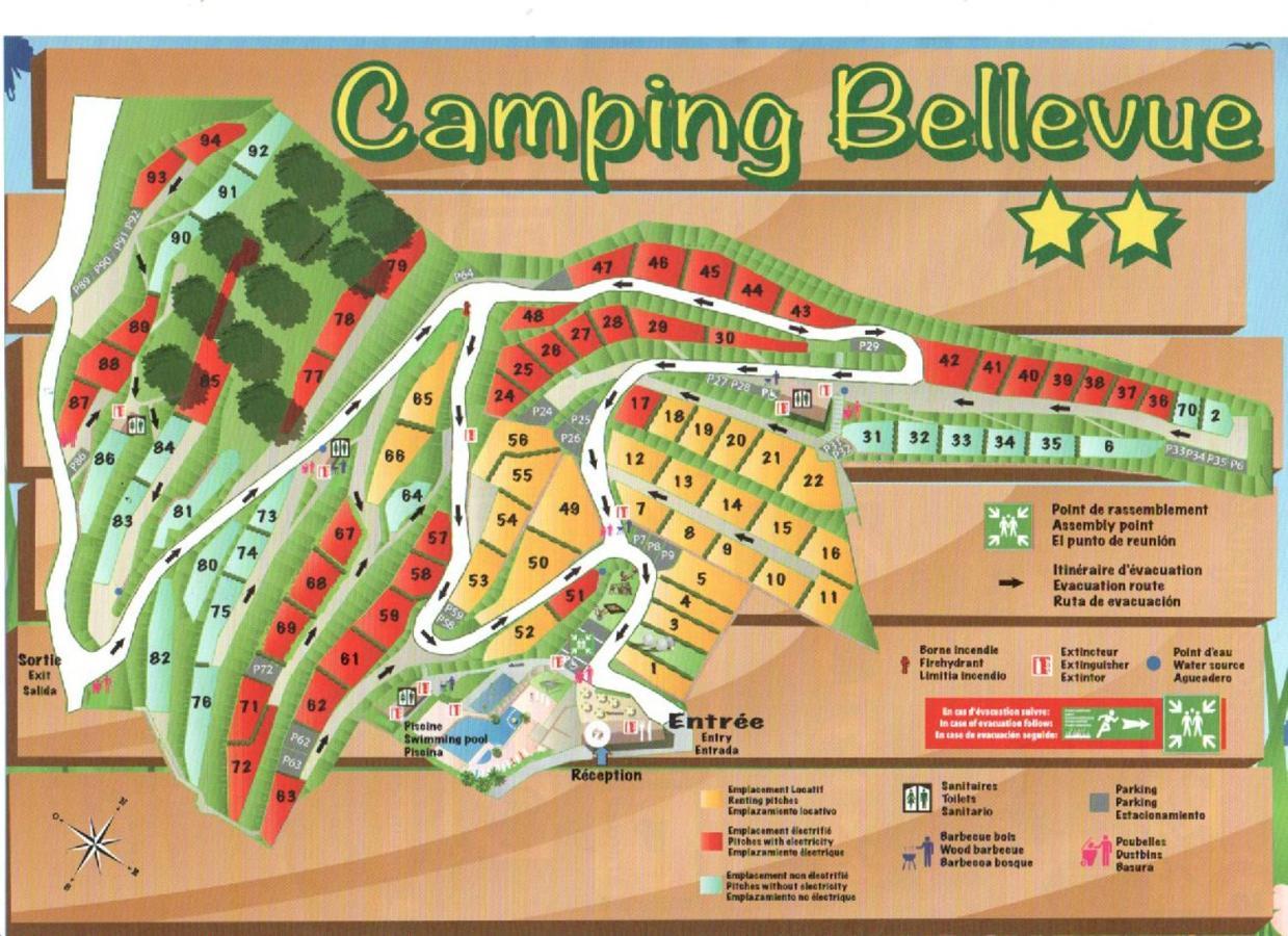 Camping Bellevue Ria Exterior foto